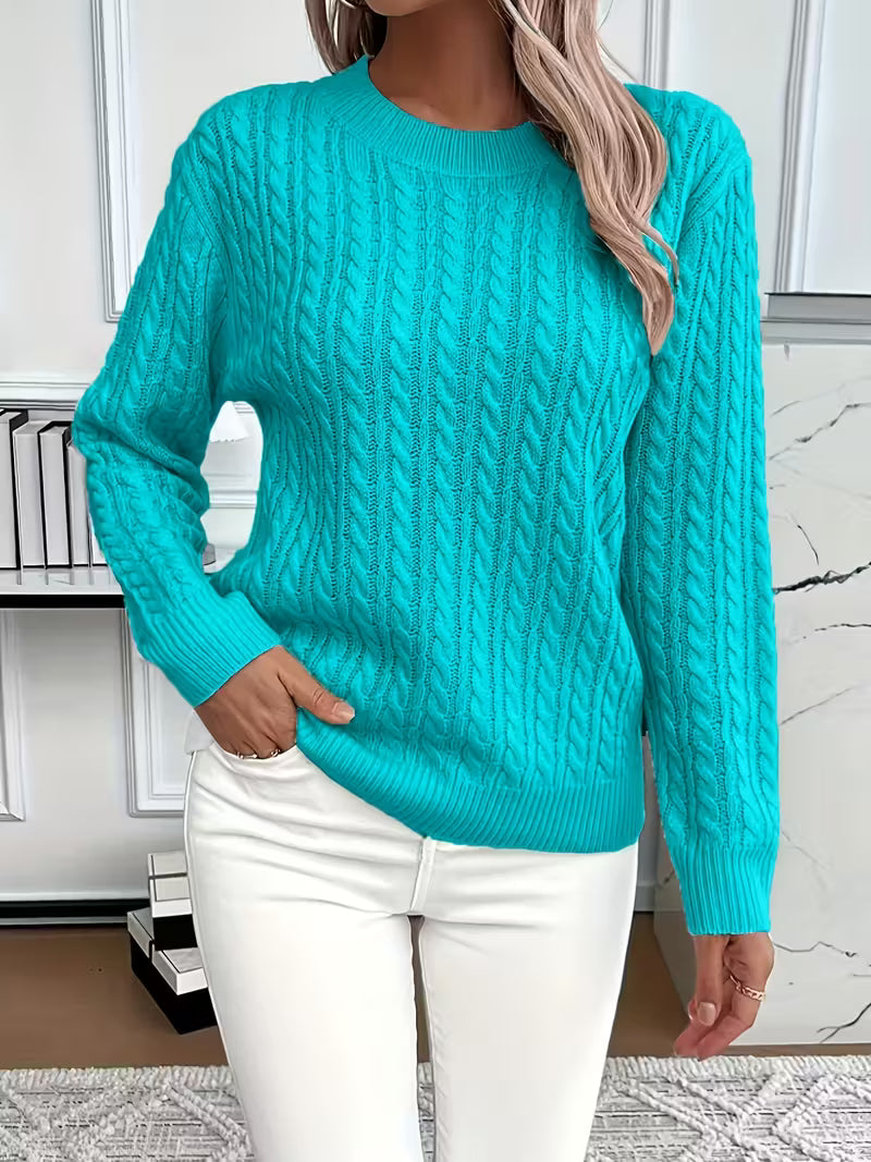 Rose Relaxed Fit Ravae Sweater | Effortless Elegance for Every Day