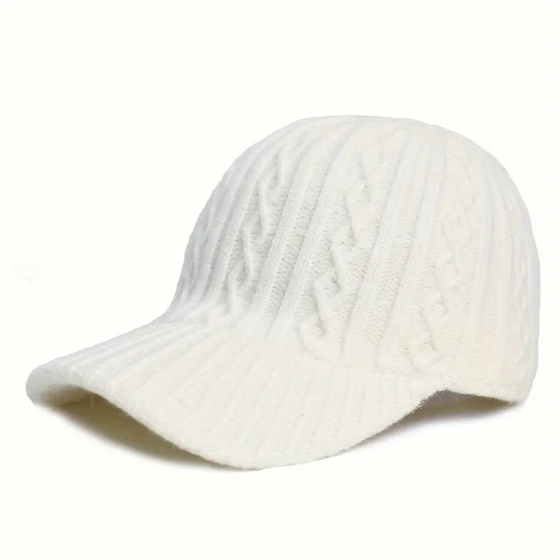 Knitted Baseball Cap | Casual Everyday Comfort