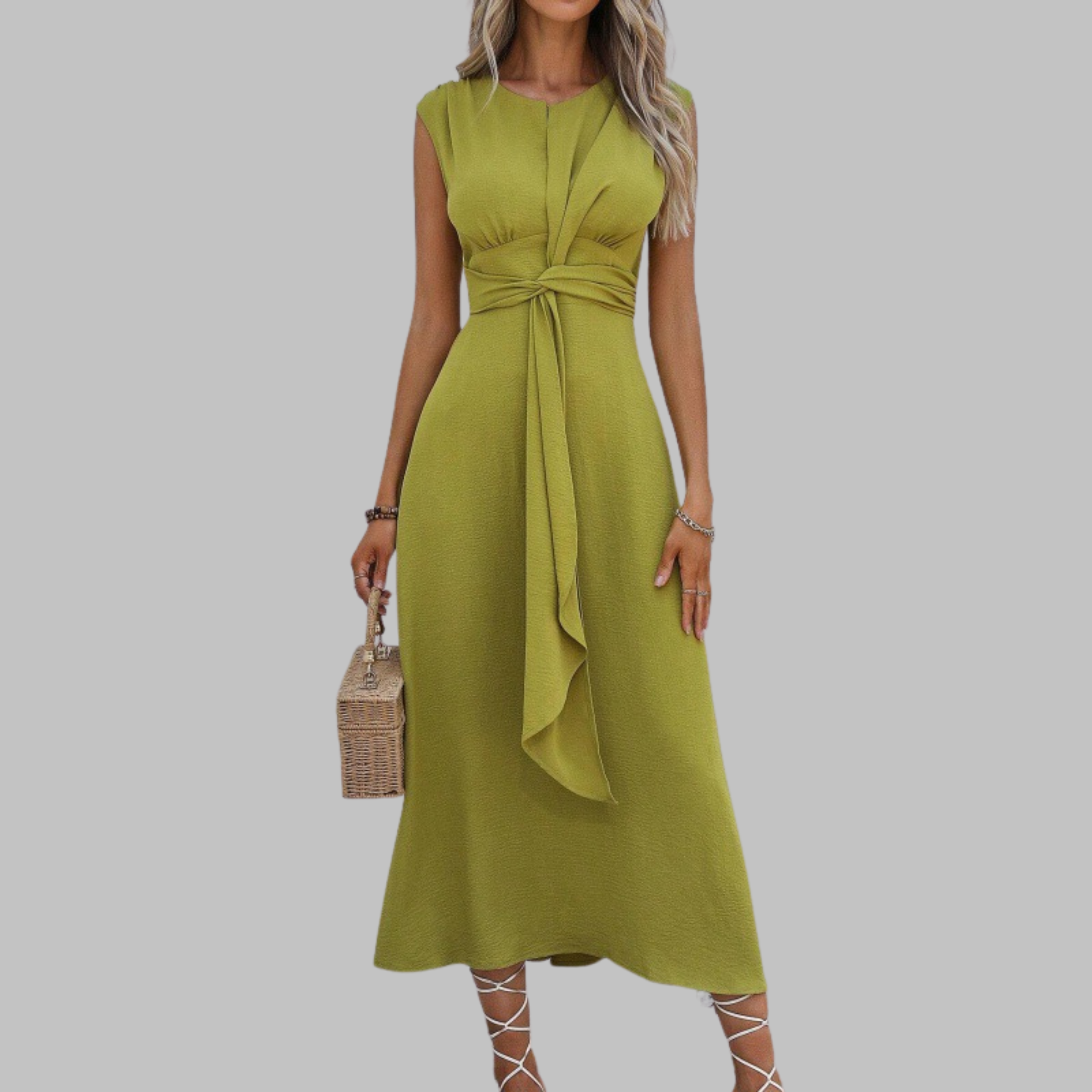Flowing Sleeveless Maxi Dress | Timeless Summer Elegance