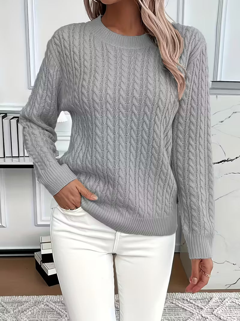 Rose Relaxed Fit Ravae Sweater | Effortless Elegance for Every Day
