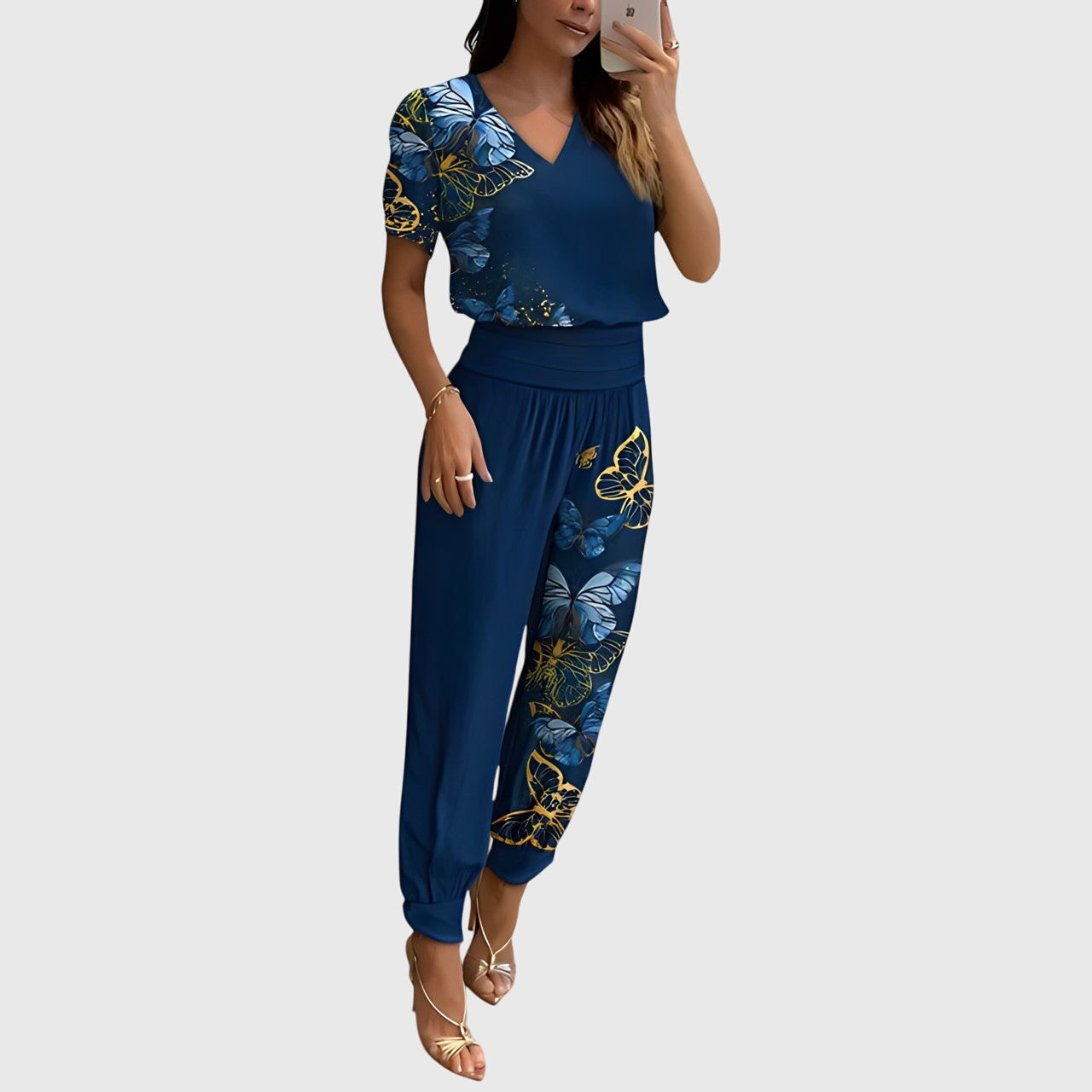 Jennifer™ | Stylish Blouse and Pants Set