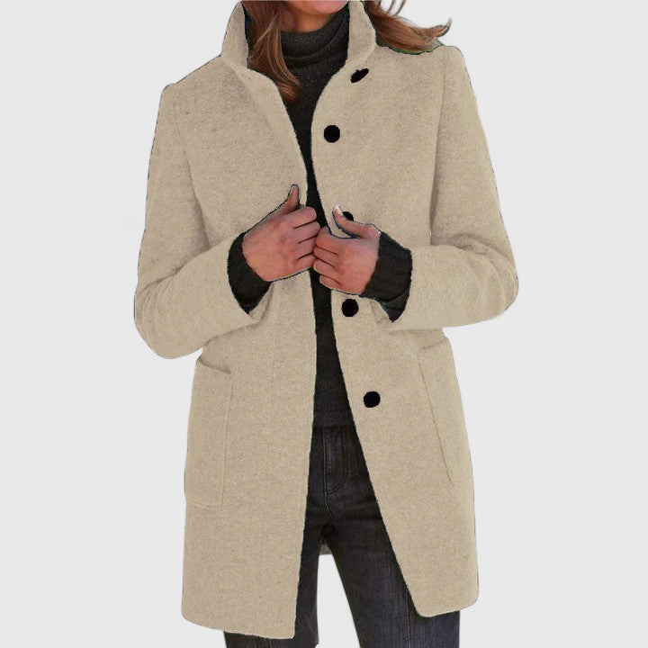 Classic Wool-Blend Jacket | Timeless Comfort & Style