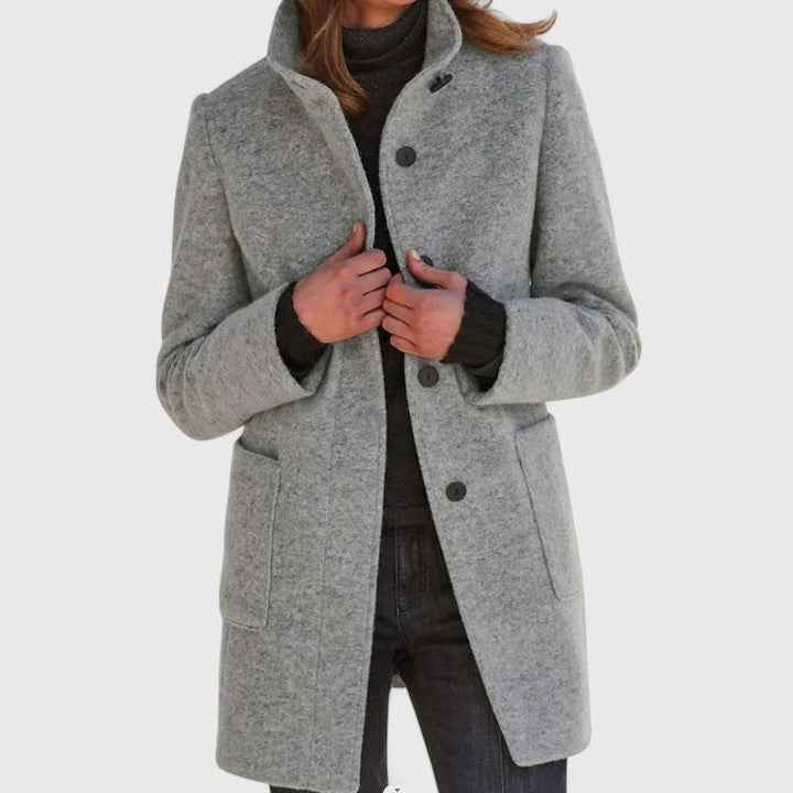 Classic Wool-Blend Jacket | Timeless Comfort & Style