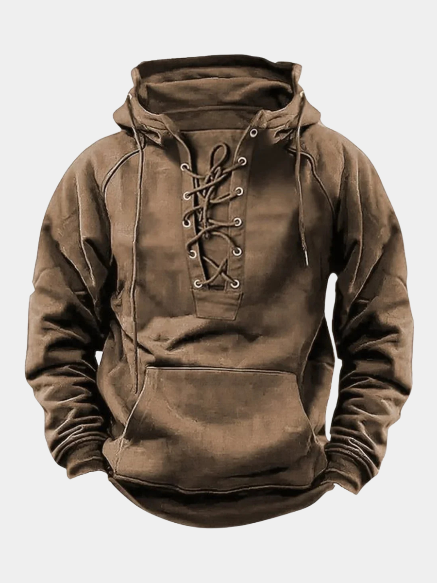 George Relaxed-Fit Outdoor Hoodie | Bold Warmth, Effortless Style
