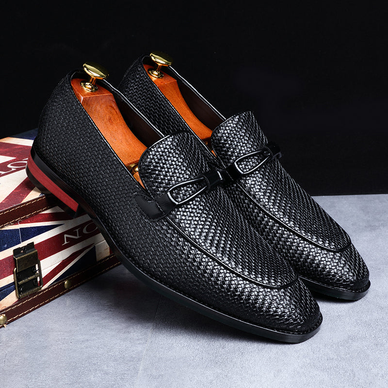 Classic Slim-Fit Leather Loafers | Bold Everyday Elegance