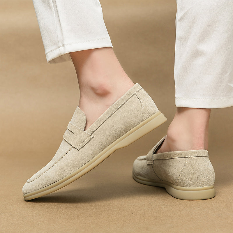 Classic Suede Slip-On Loafers | Orthopedic Comfort for Everyday Wear