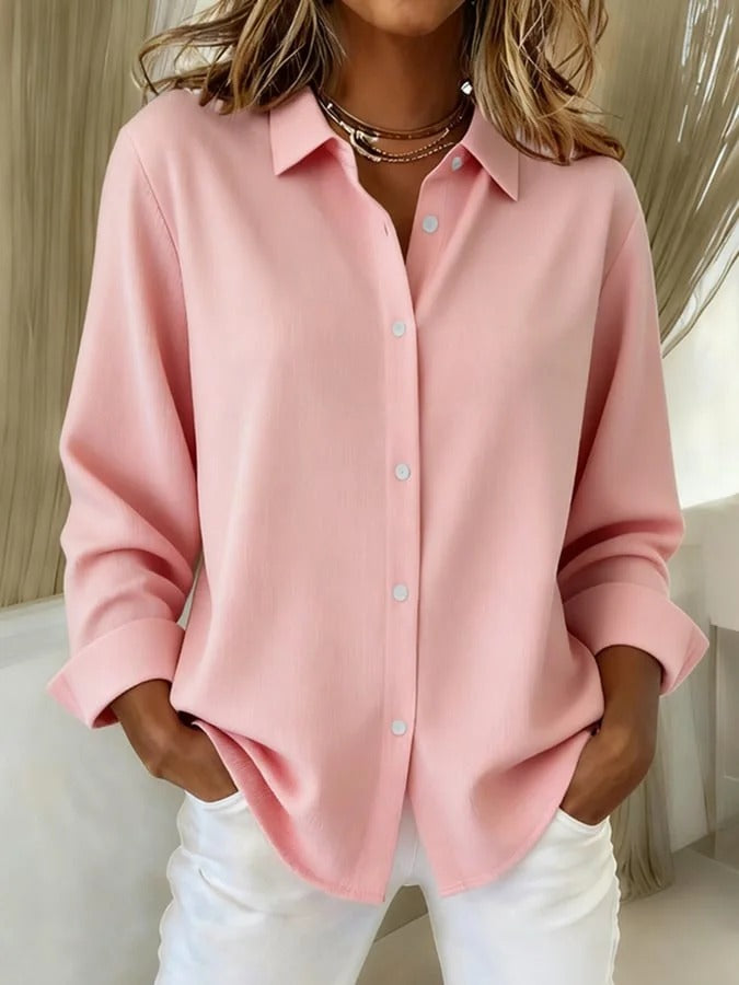 Rose Elegant Fit Cecilia Blouse | Chic Comfort for Every Occasion