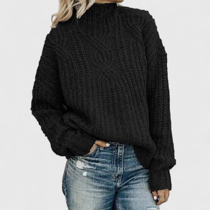 Rose Aerynna Sophisticated Sweater | Elegant Texture with Everyday Comfort