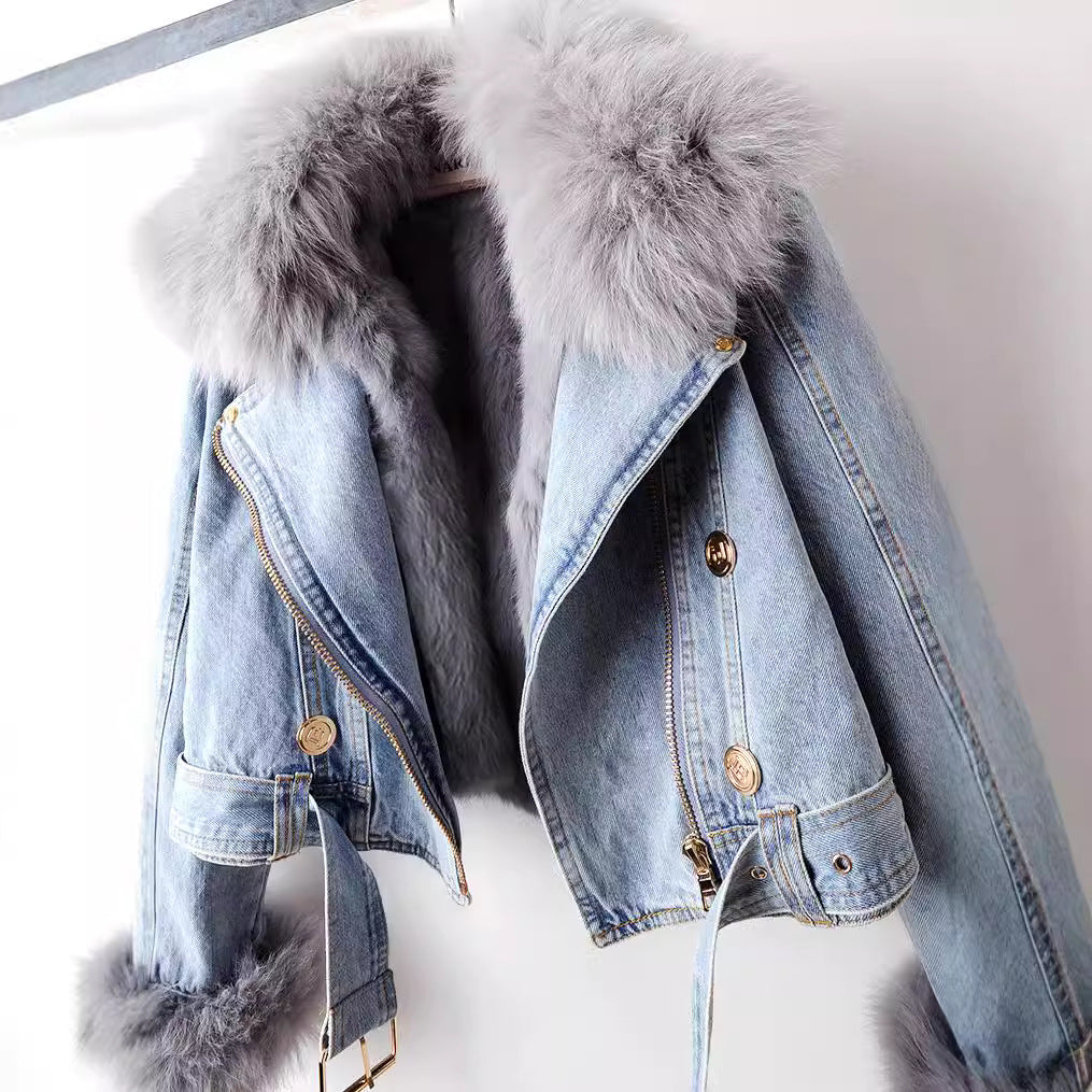 Sienna Luxe Denim Jacket