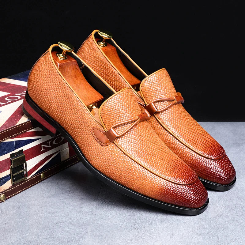 Classic Slim-Fit Leather Loafers | Bold Everyday Elegance