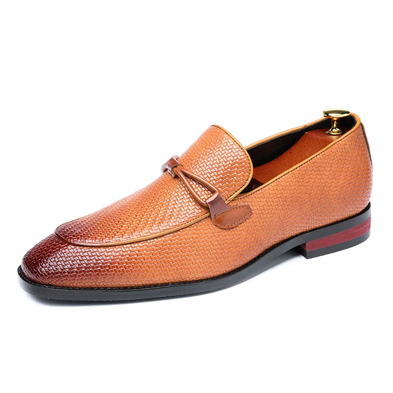 Classic Slim-Fit Leather Loafers | Bold Everyday Elegance
