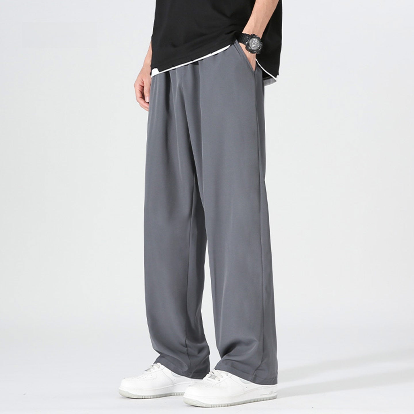Relaxed Wide-Leg Pants | Lightweight Comfort & Effortless Style