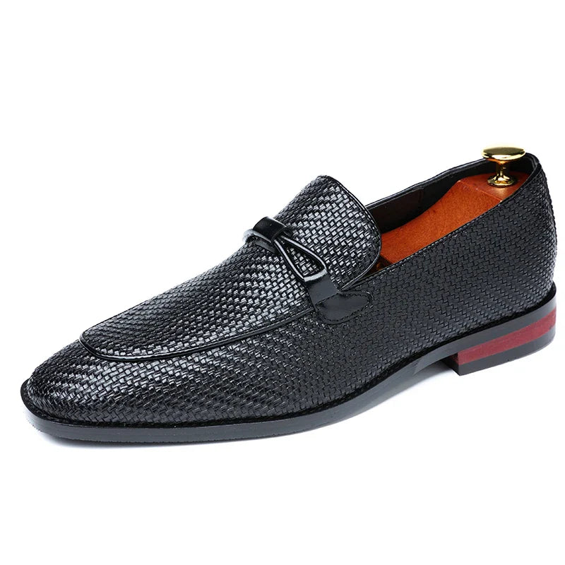 Classic Slim-Fit Leather Loafers | Bold Everyday Elegance