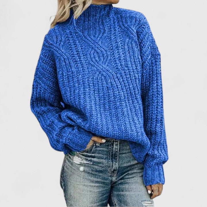 Rose Aerynna Sophisticated Sweater | Elegant Texture with Everyday Comfort