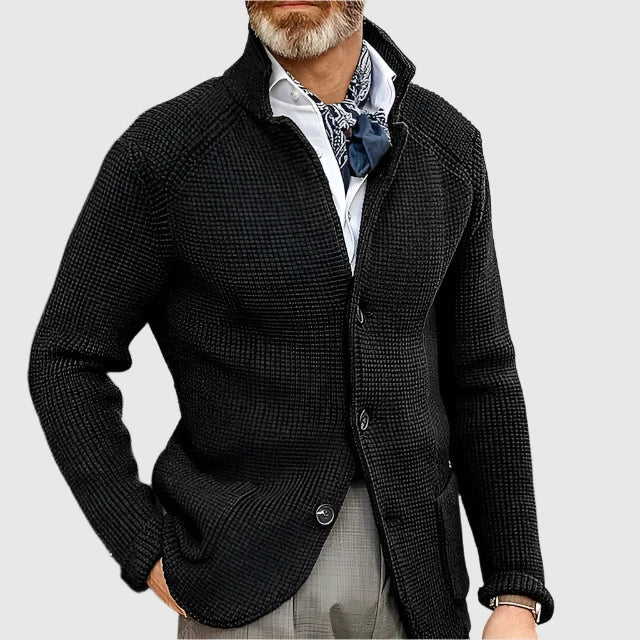 Benjamin™ Slim-Fit Merino Cardigan | Modern Elegance, Everyday Ease