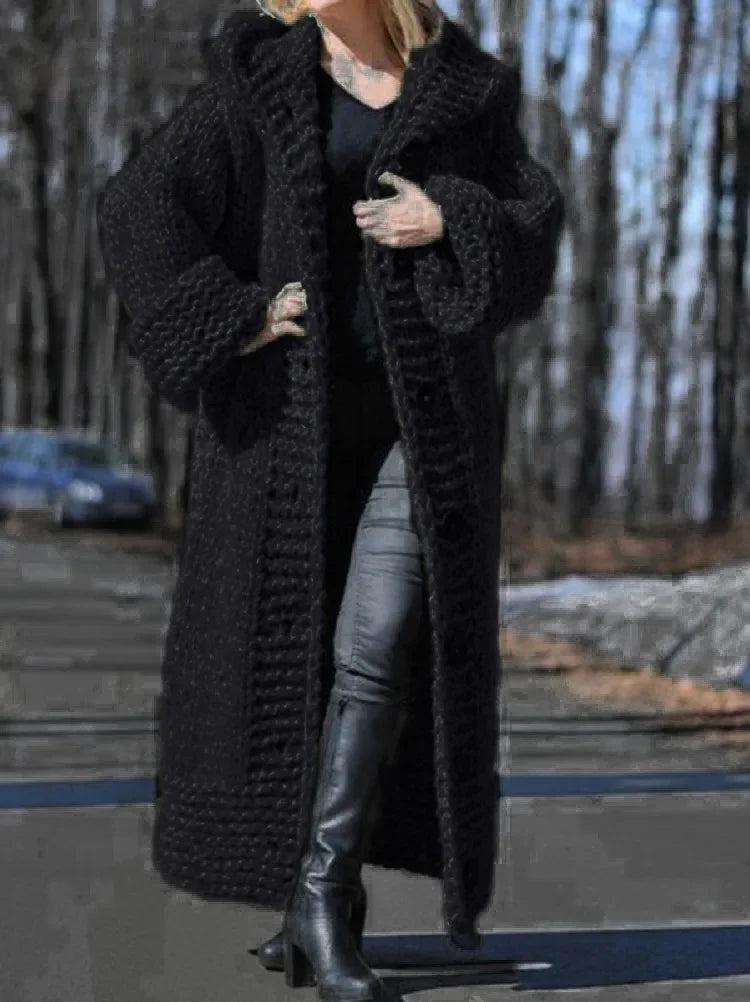 Rose Elegant-Fit Carol Cosy Coat | A Perfect Blend of Comfort and Sophistication