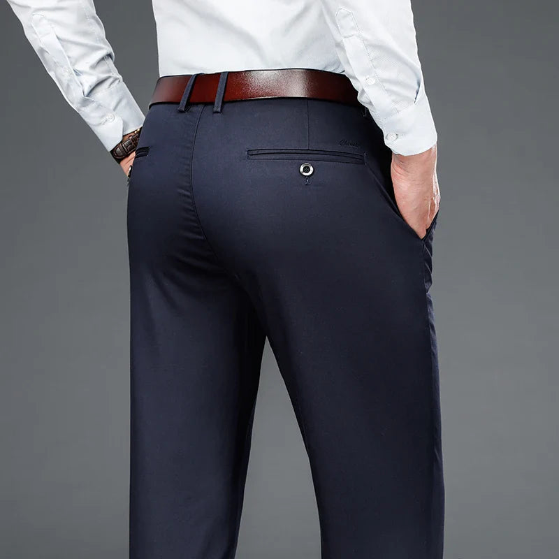 Classic Slim-Fit Trousers | Office-Ready Comfort