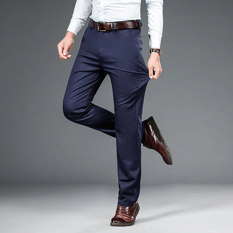 Classic Slim-Fit Trousers | Office-Ready Comfort