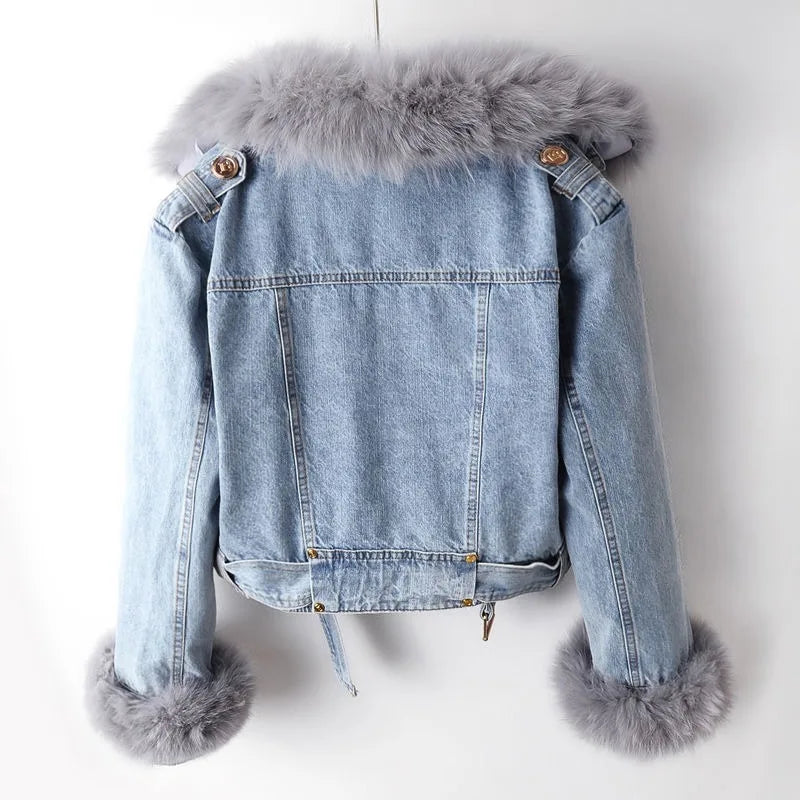Sienna Luxe Denim Jacket