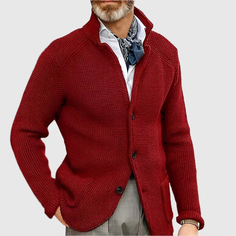Benjamin™ Slim-Fit Merino Cardigan | Modern Elegance, Everyday Ease