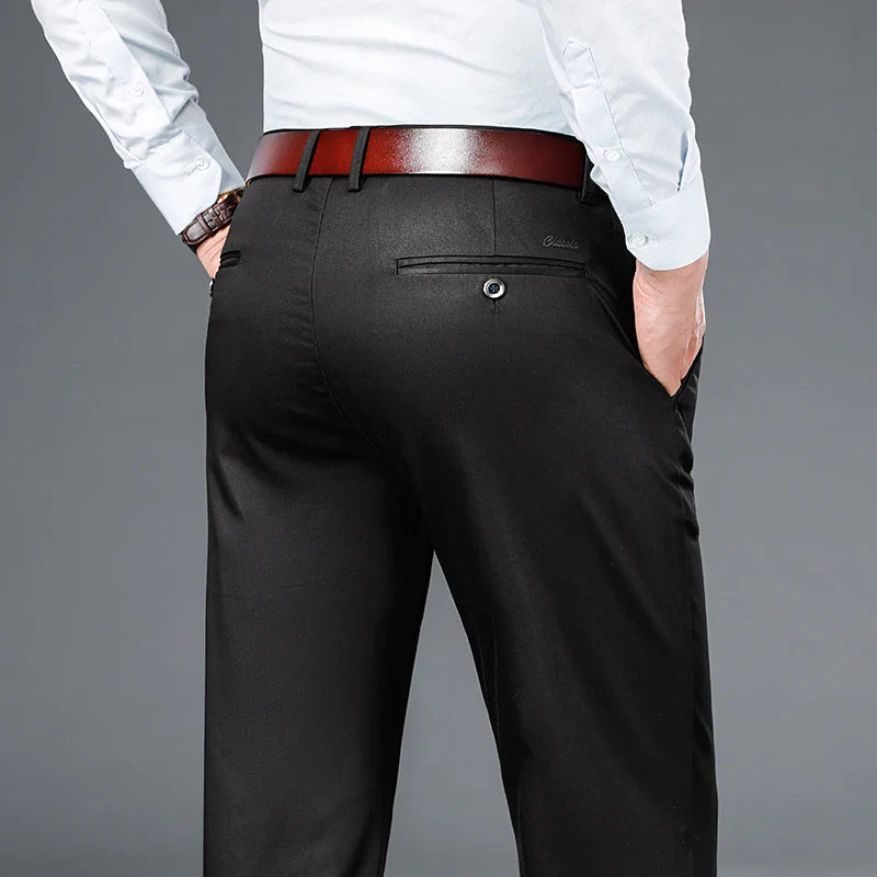 Classic Slim-Fit Trousers | Office-Ready Comfort