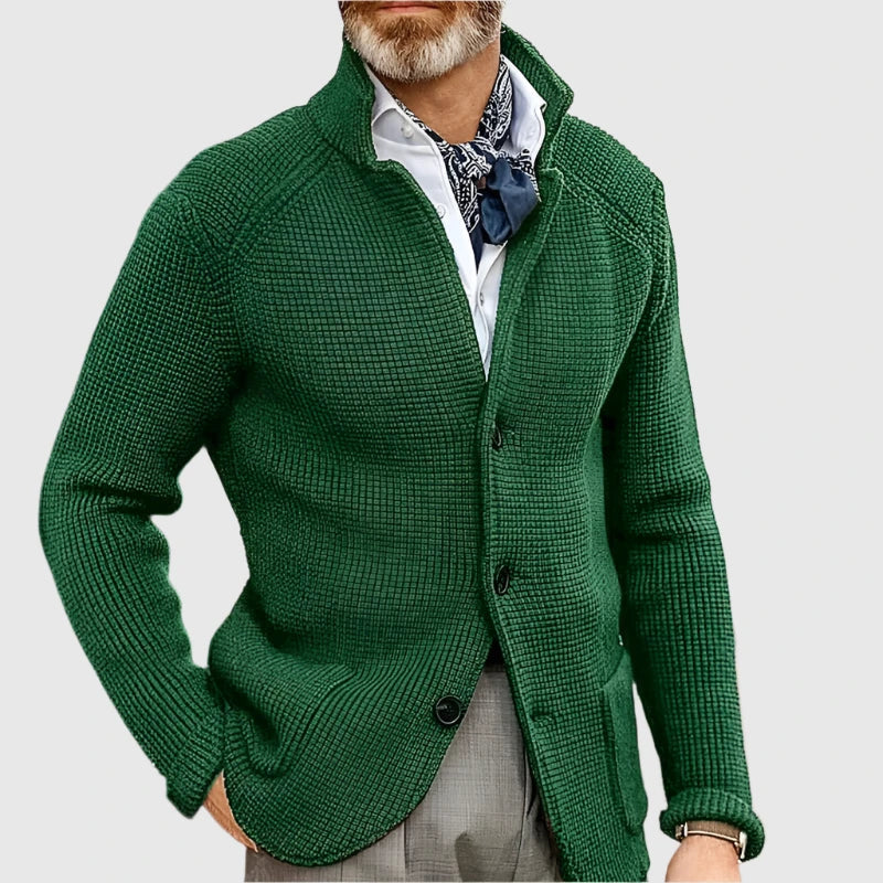 Benjamin™ Slim-Fit Merino Cardigan | Modern Elegance, Everyday Ease