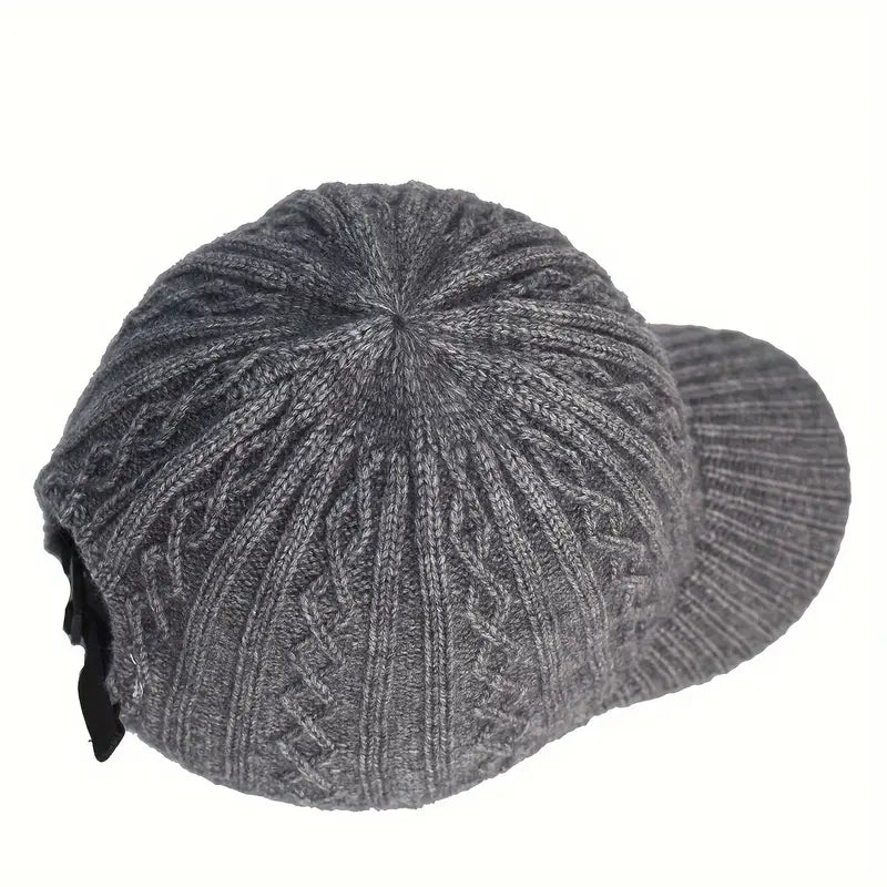 Knitted Baseball Cap | Casual Everyday Comfort