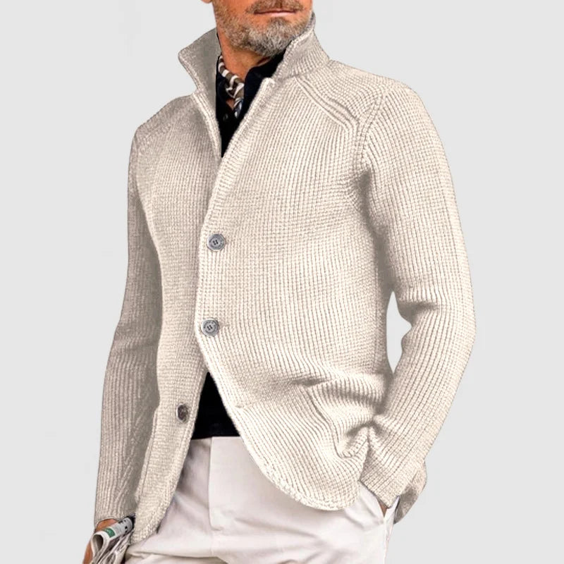 Benjamin™ Slim-Fit Merino Cardigan | Modern Elegance, Everyday Ease
