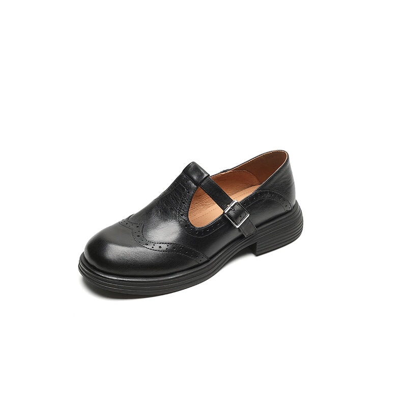 Classic Leather Mary Janes | Timeless Everyday Elegance