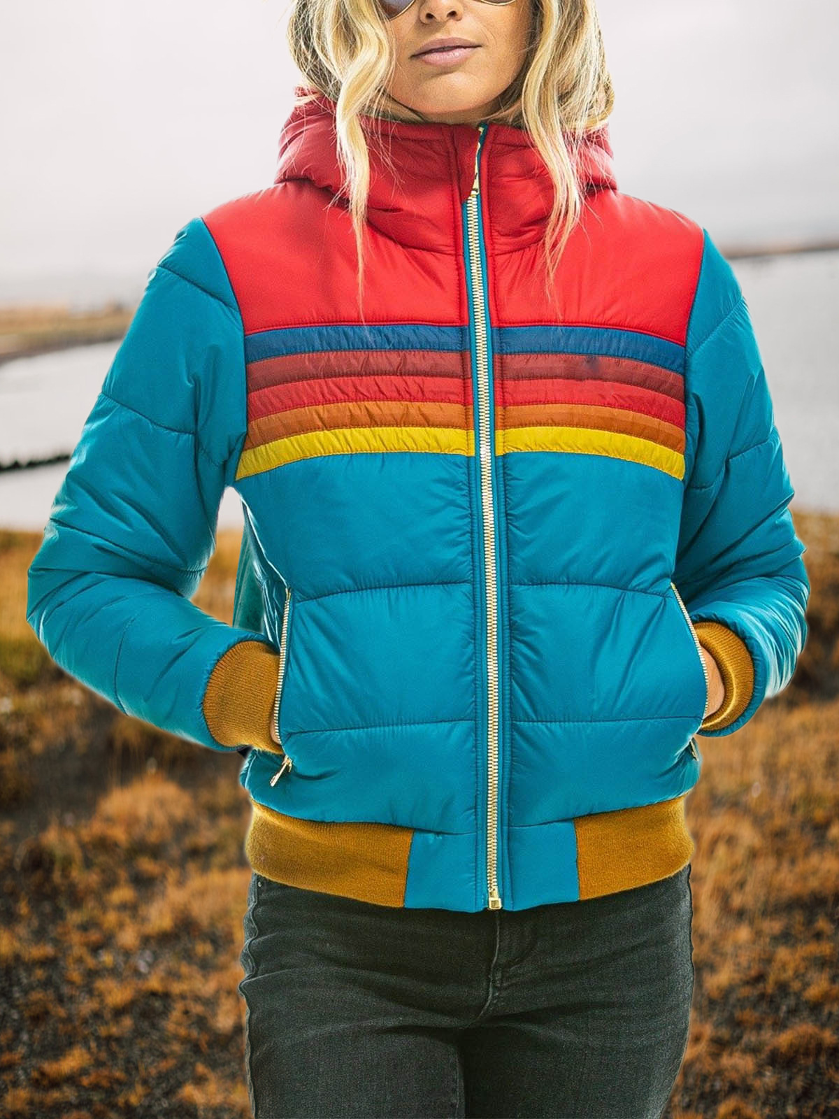 Padded Hooded Jacket | Warmth & Freedom in Style