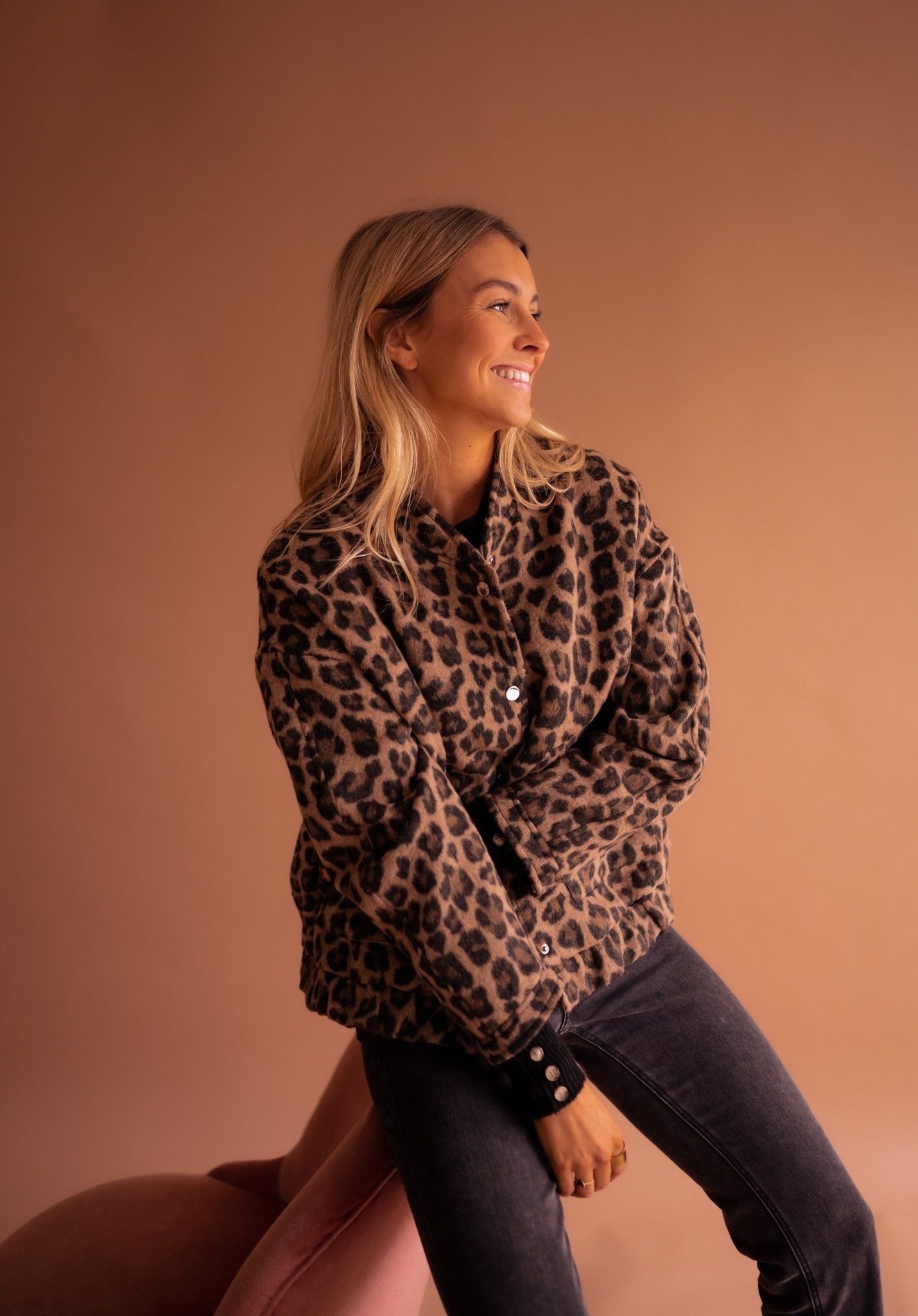 Lightweight Leopard-Print Jacket | Bold Everyday Elegance