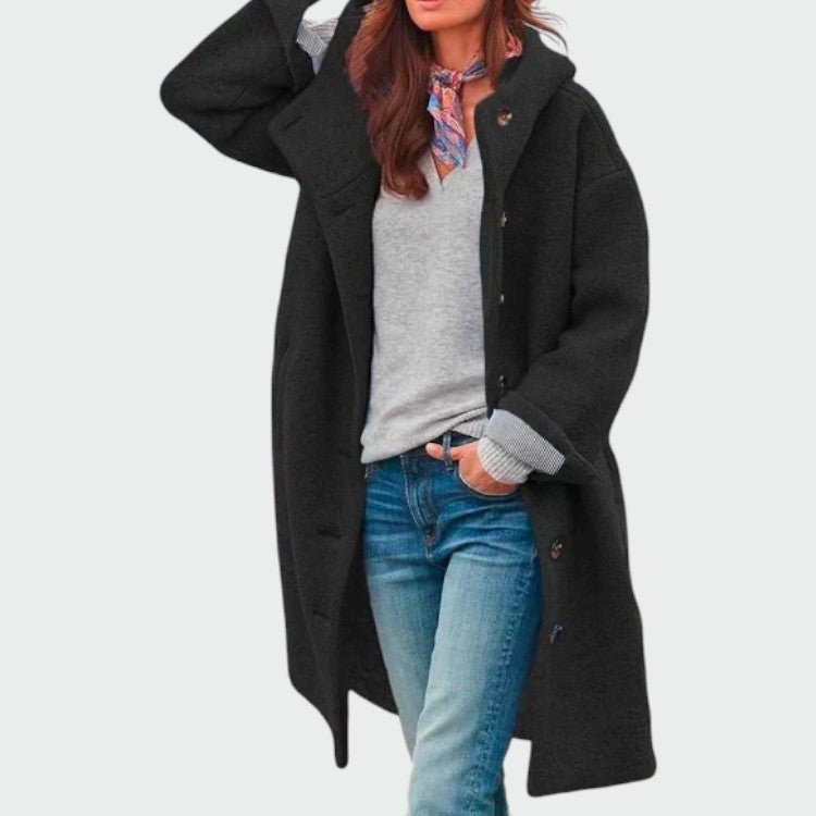 Olivia™ Relaxed-Fit Autumn Coat | Elegant Warmth with Everyday Ease
