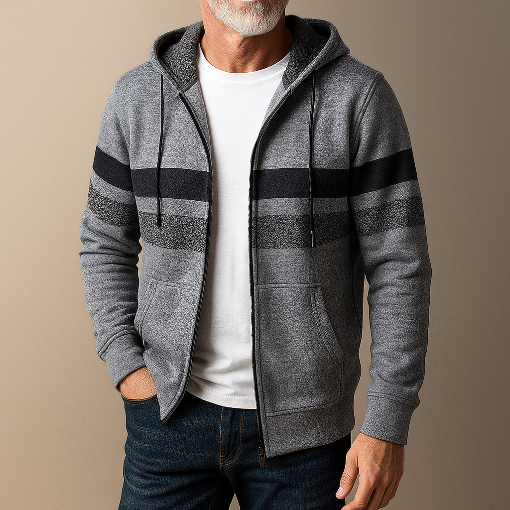 Fall Essential Zip-Up Jacket | Fleece-Lined Warmth & Modern Style