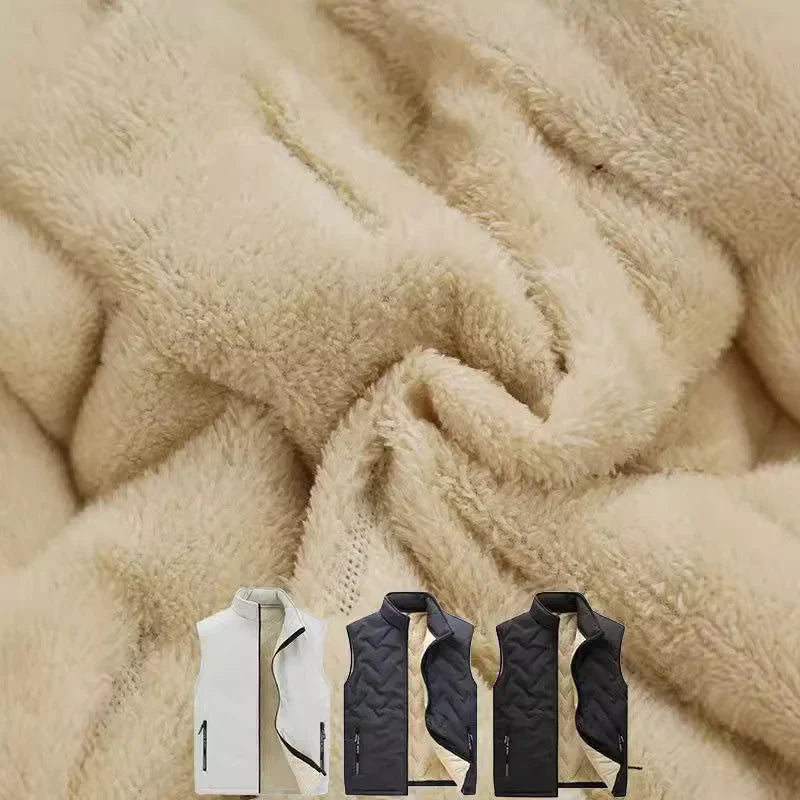 Rose Latered Vest | Confident Warmth Meets Everyday Style