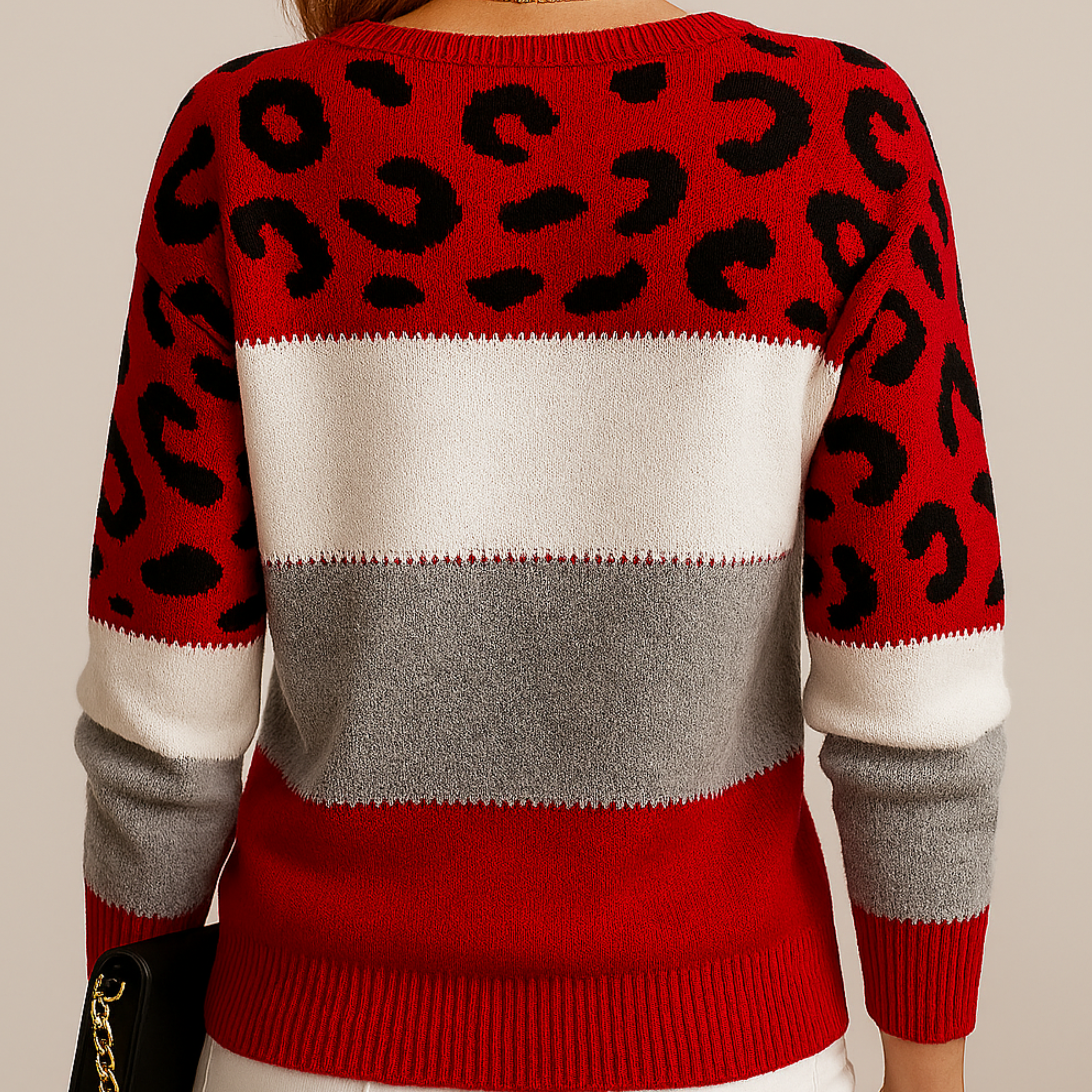 Tamsin™ Relaxed-Fit Leopard Jumper | Effortless Everyday Chic