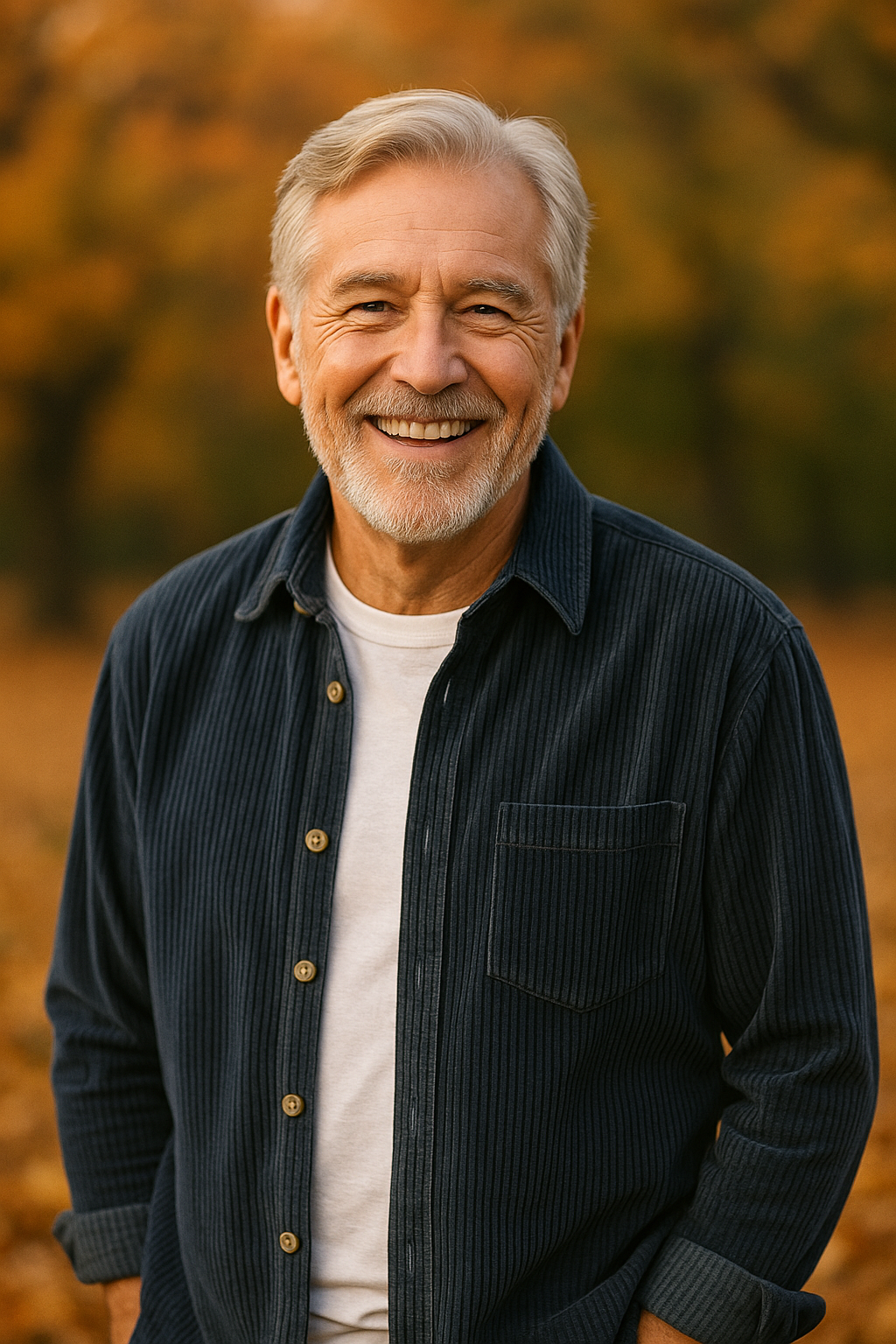 Amelia & George Michael Corduroy Shirt | Smart Comfort, Timeless Style