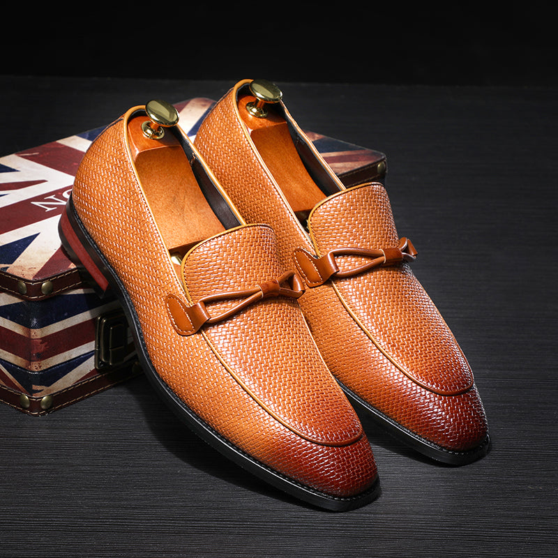 Classic Slim-Fit Leather Loafers | Bold Everyday Elegance
