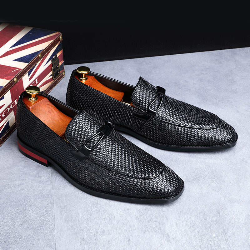 Classic Slim-Fit Leather Loafers | Bold Everyday Elegance