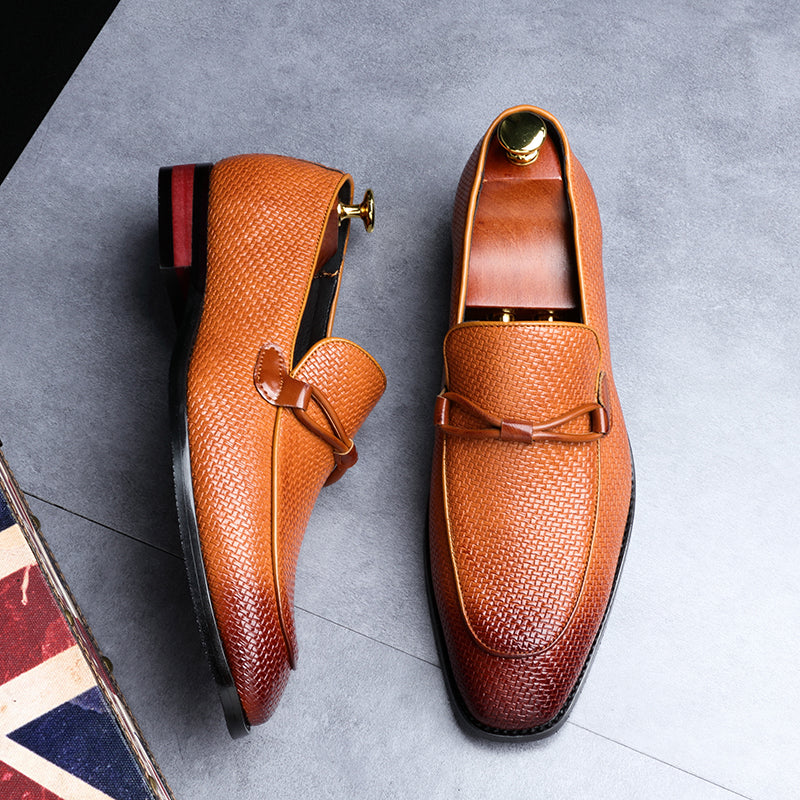 Classic Slim-Fit Leather Loafers | Bold Everyday Elegance