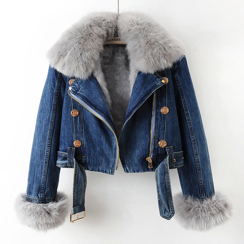 Sienna Luxe Denim Jacket