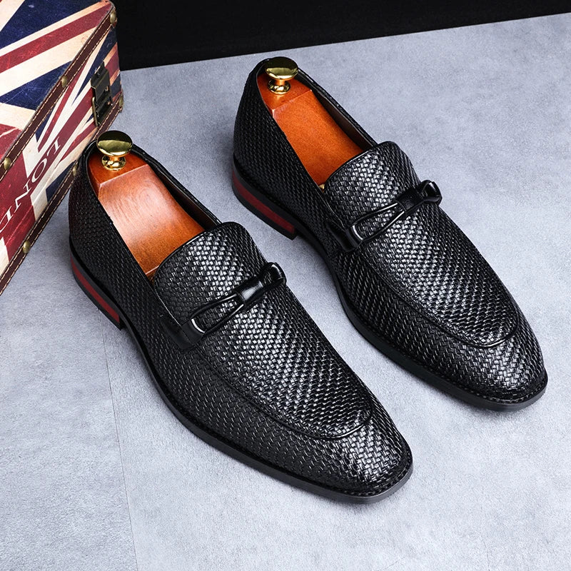 Classic Slim-Fit Leather Loafers | Bold Everyday Elegance