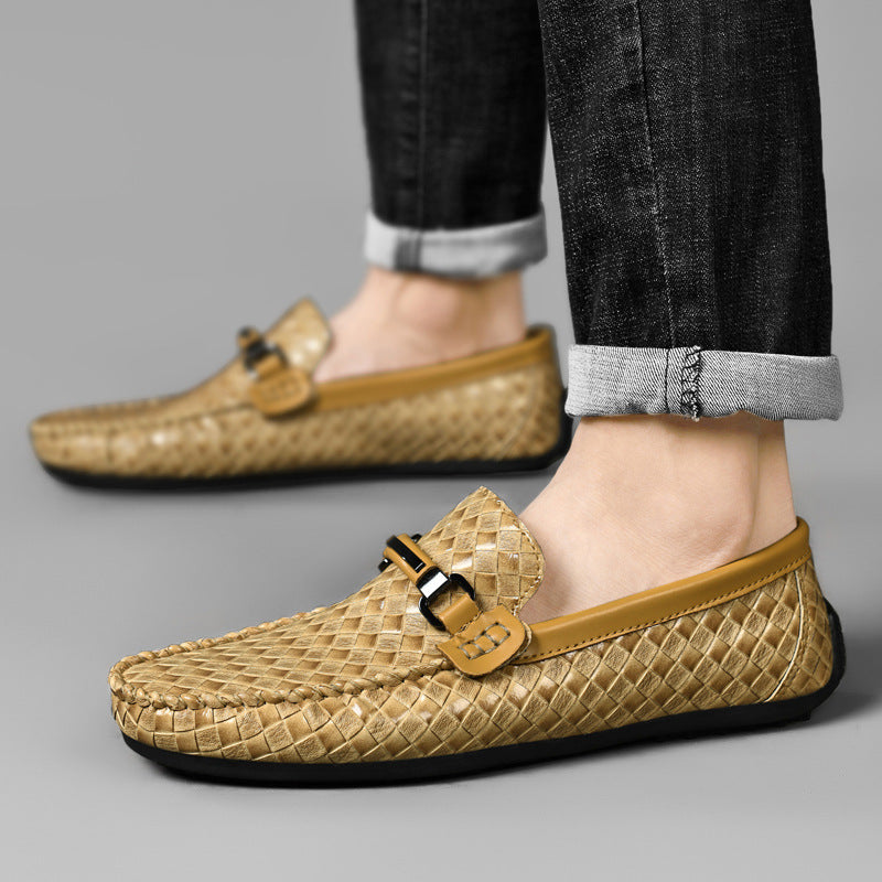 Giovanni Leather Loafers