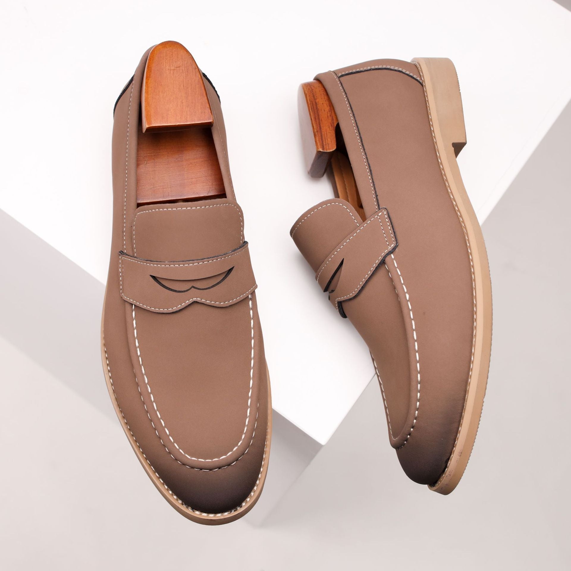 Leonardo Suede Loafers