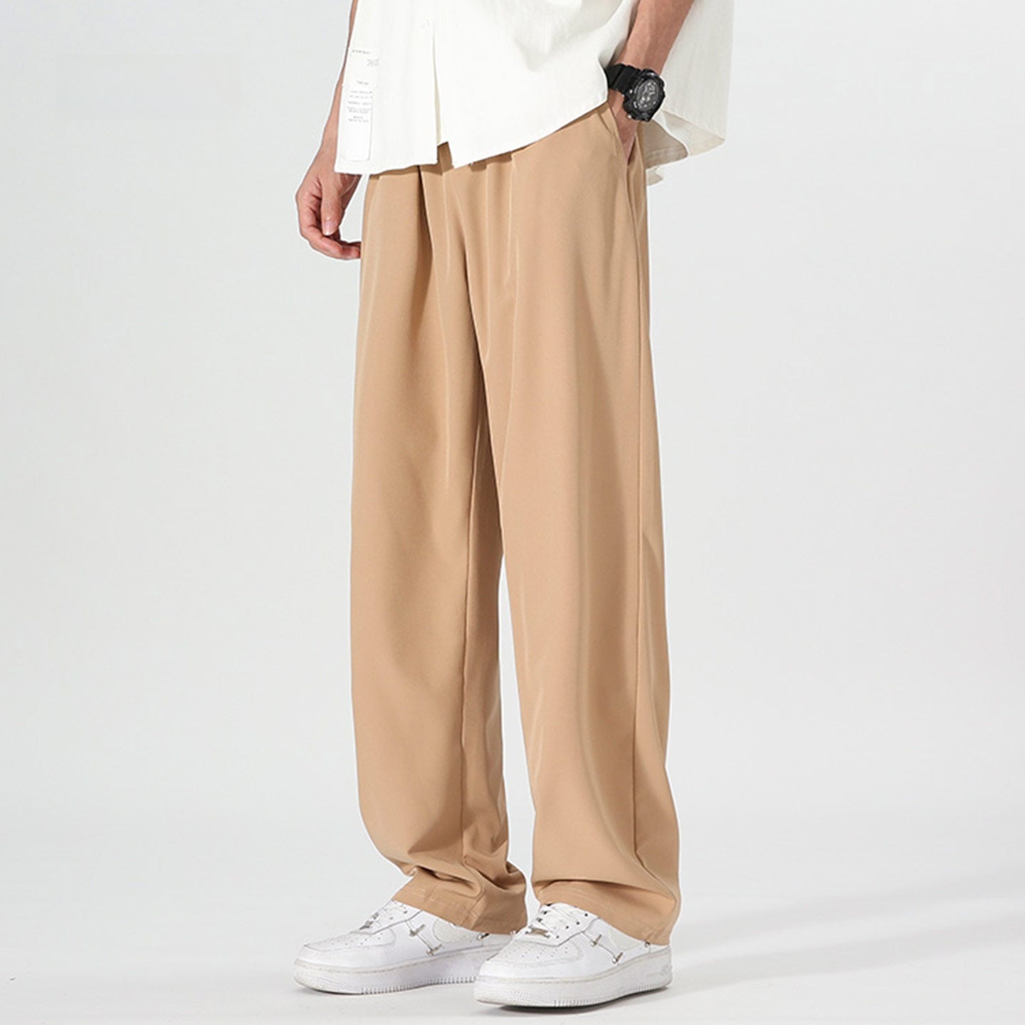 Relaxed Wide-Leg Pants | Lightweight Comfort & Effortless Style