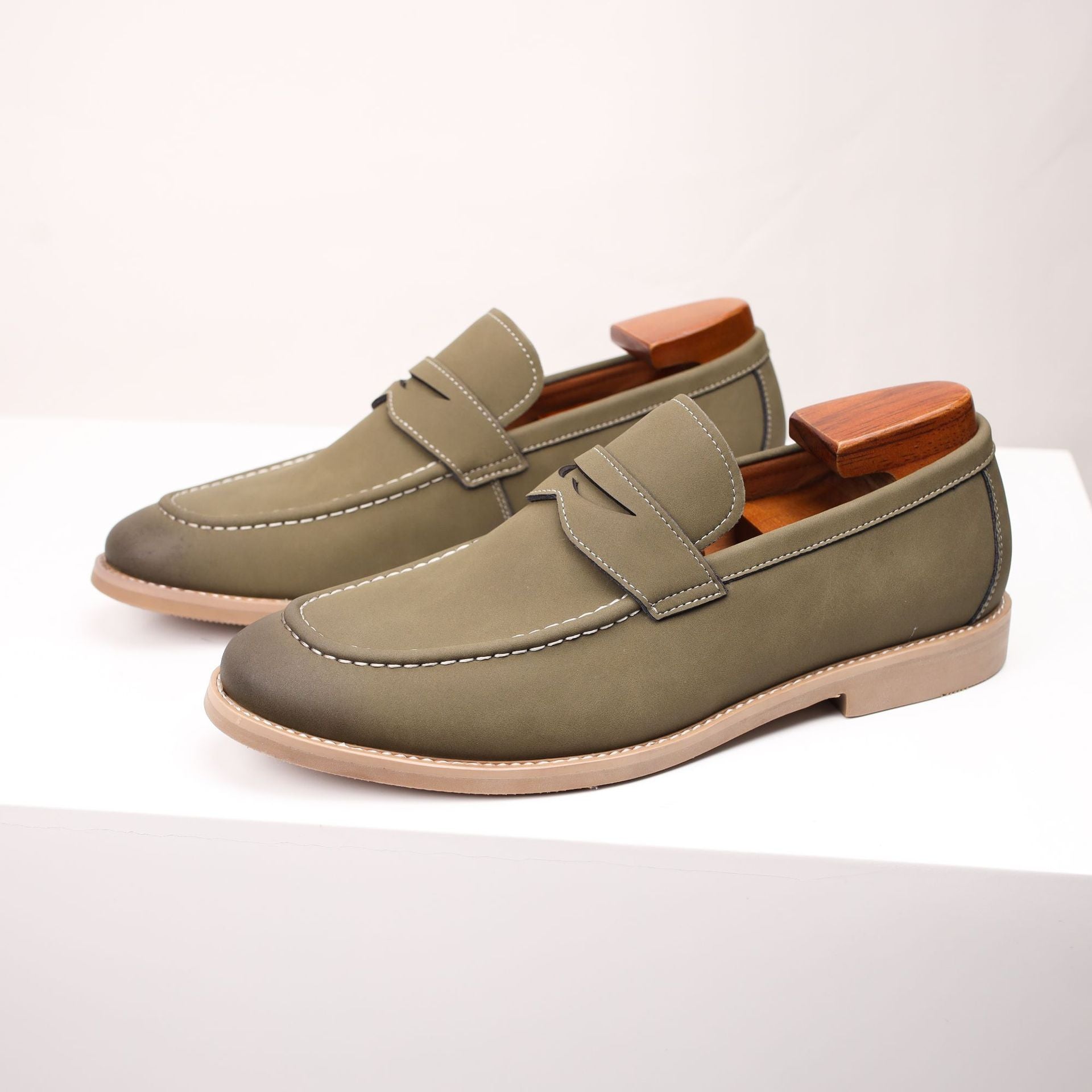 Leonardo Suede Loafers