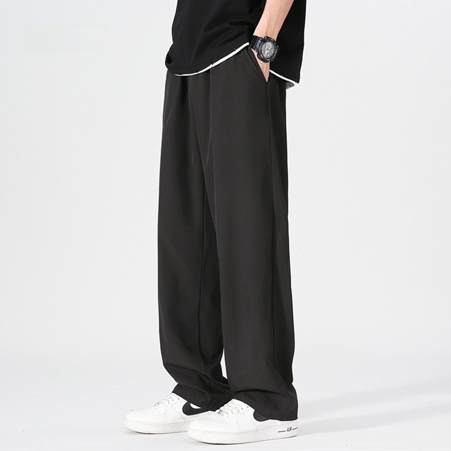 Relaxed Wide-Leg Pants | Lightweight Comfort & Effortless Style