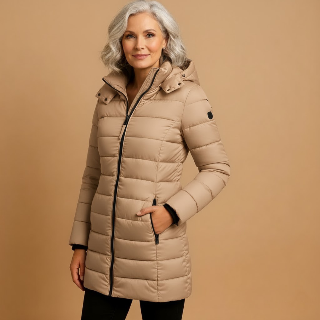 Rose Lightweight-Fit Elize Jacket | Warmth Without the Bulk