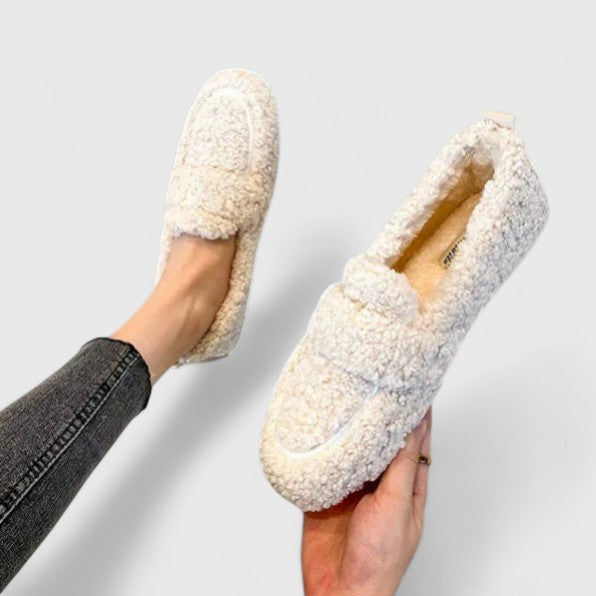 Amelia Solenne Slippers | Home Elegance with Warming Comfort