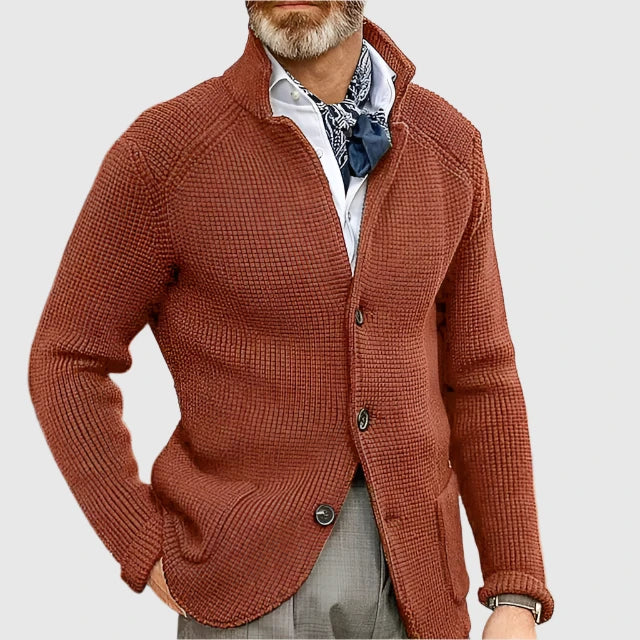 Benjamin™ Slim-Fit Merino Cardigan | Modern Elegance, Everyday Ease