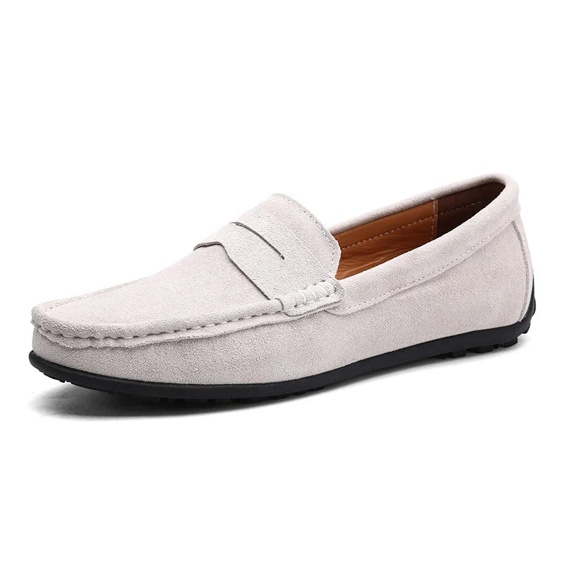 Bravini Suede Slip-Ons
